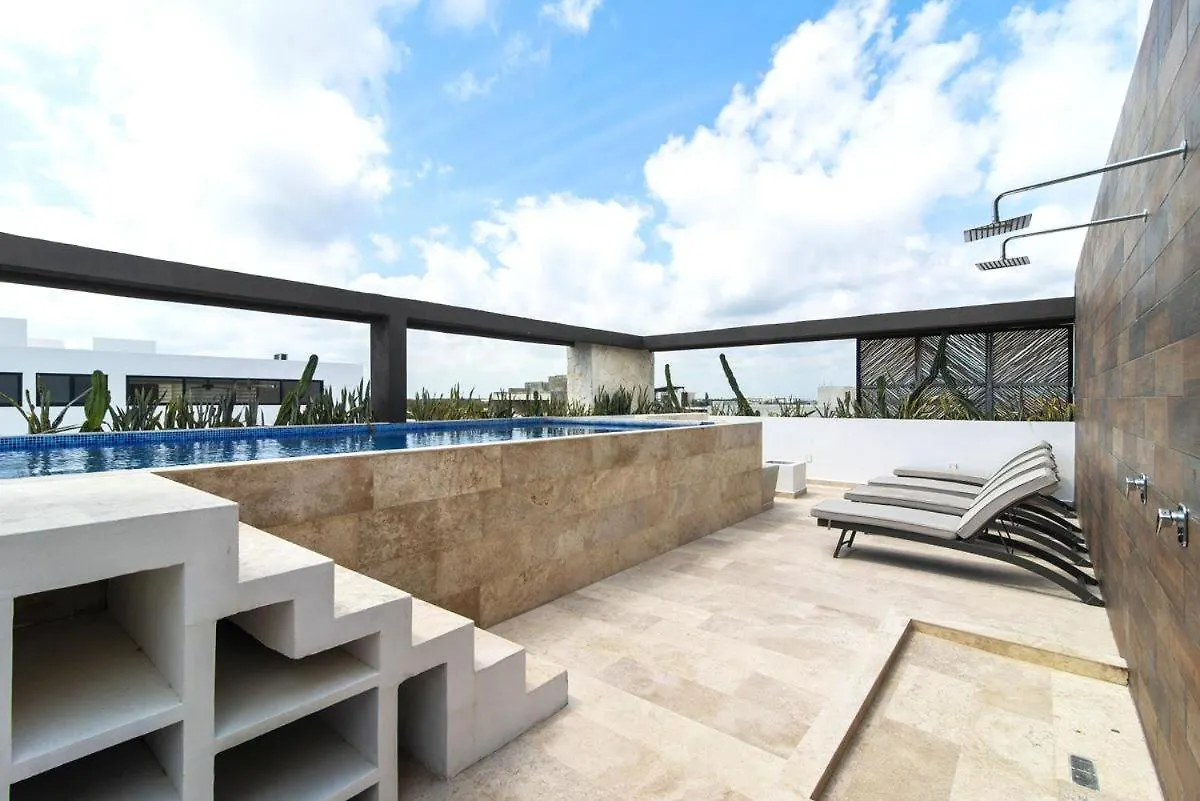 Best Private Pool1 Full Br 2Sofabedsamenities Tulum Mexico